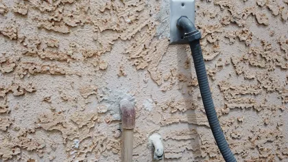 After removing and relocating the bees we perform all repairs