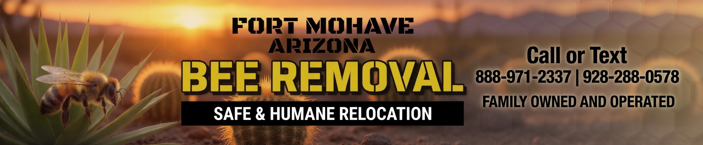 Bee removal Fort Mohave Arizona